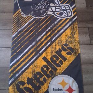 Vintage Pittsburgh Steelers Beach Towel